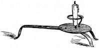 Fig. 205.—Iron candlestick.