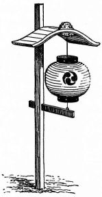 Fig. 214.—Fixed street-lantern.
