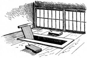 Fig. 217.—Interior of privy.