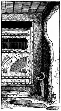 Fig. 219.—Privy connected with a merchant's house in Asakusa.