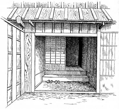 Fig. 221.—Main entrance to house.