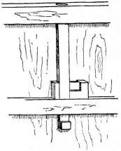 Fig. 233.—Rain-door lock unbolted.