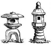 Fig. 266.—Ishi-dōrō in Shirako, Musashi.