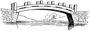 Fig. 269.—Stone foot-bridge.