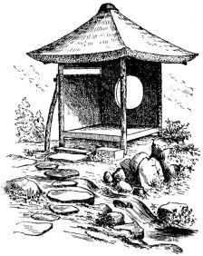 Fig. 271.—Summer-house in private garden, Tokio.