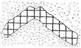 Fig. 274.—Rustic opening in summer-house, Okazaki.