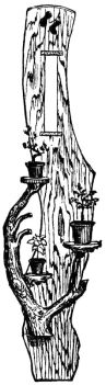 Fig. 296.—Cheap bracket for flower-pots.