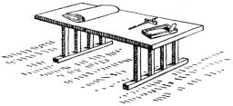 Fig. 300.—Writing-desk.