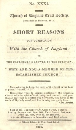 Pamphlet cover