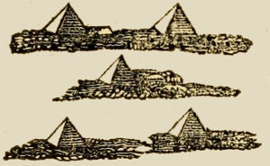 Illustration of pointed stones