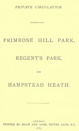 Pamphlet cover