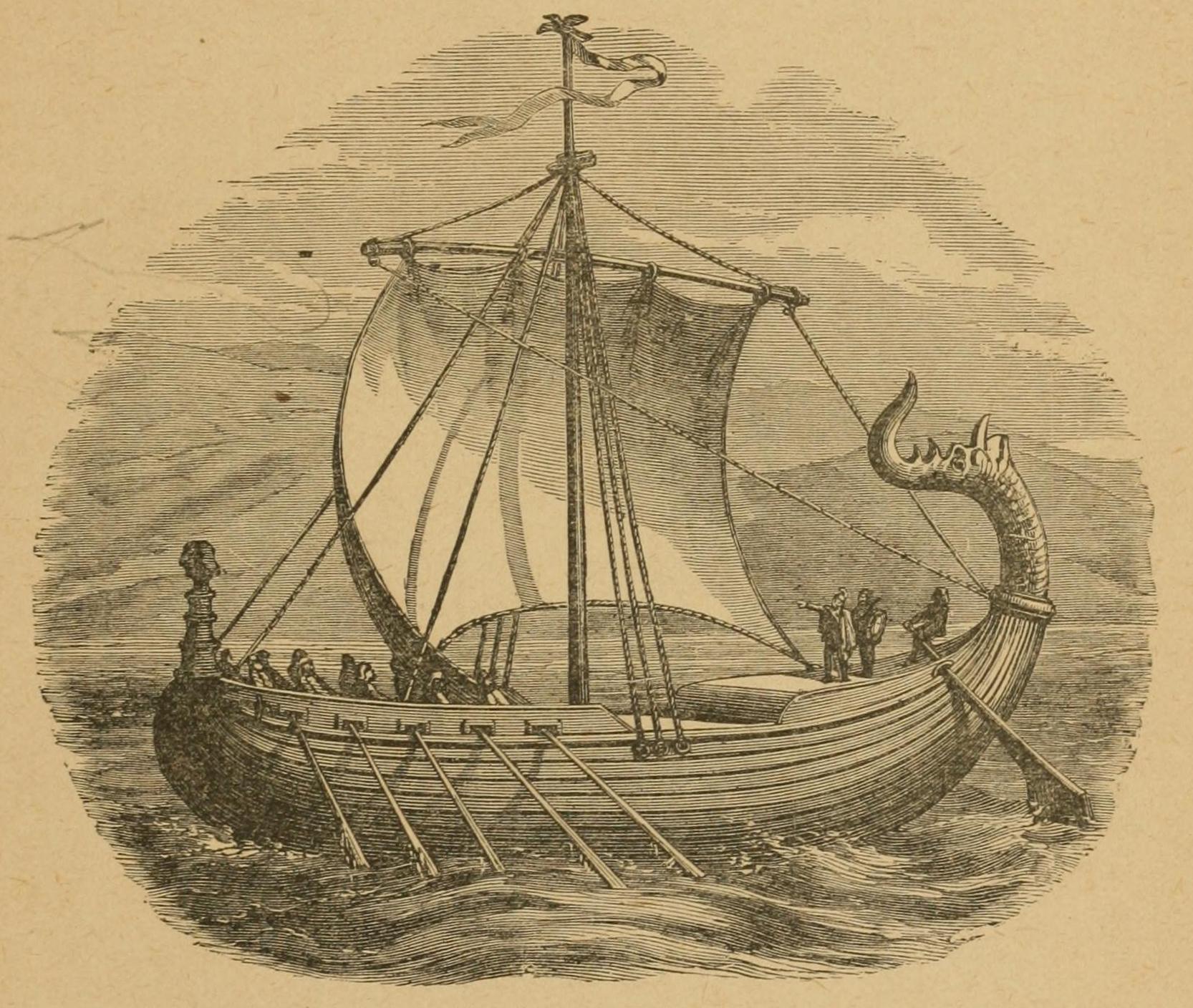 (‡ Old sailing ship)
