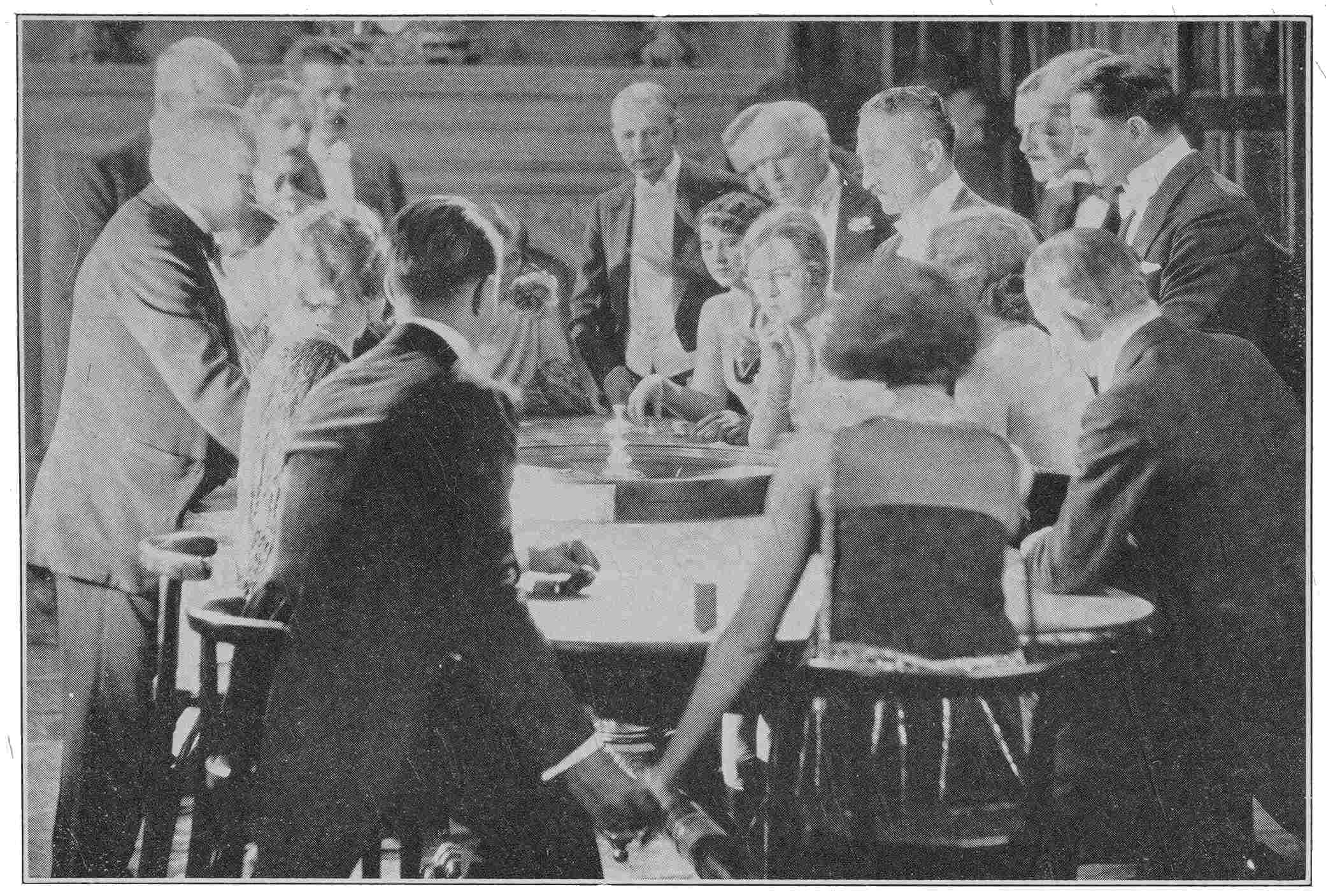 A Paramount Picture.      The Ace of Cads.

“THE ACE OF CADS” TRIES TO FORGET HIS LOST ELEANOR AT THE GAMING
TABLE