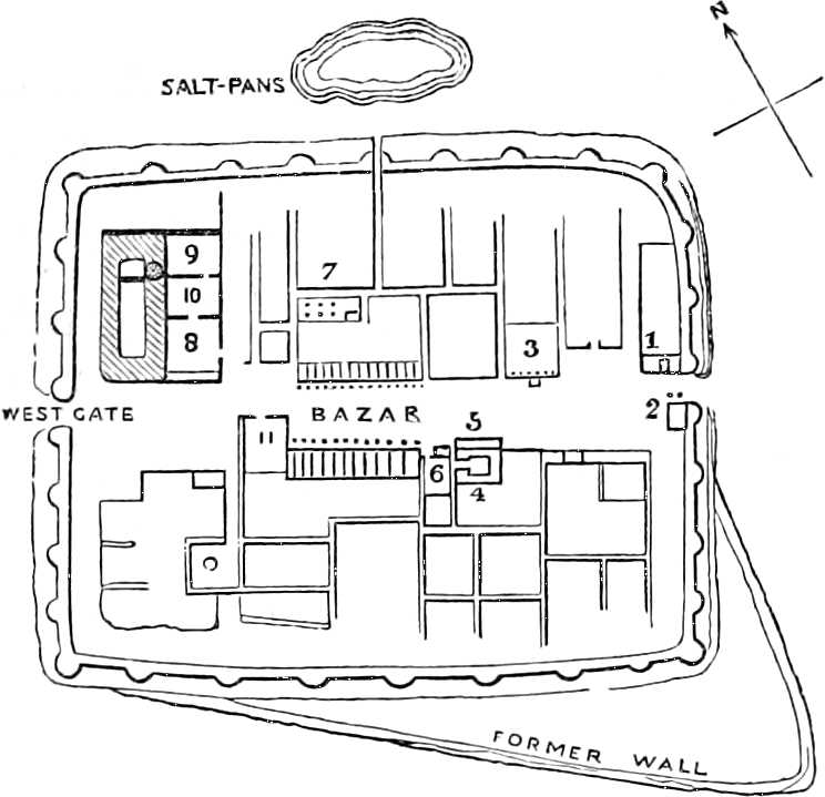 Ground-plan of Múrzuk
