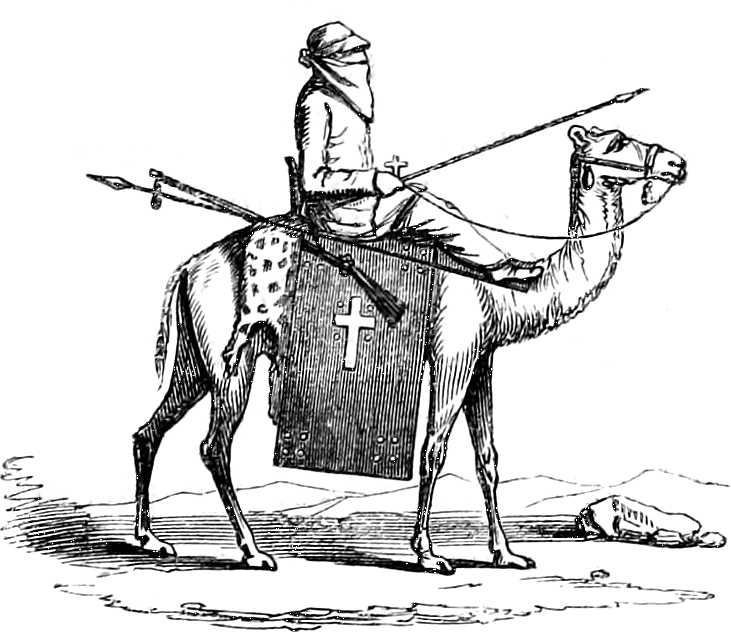 Hatíta on his Camel