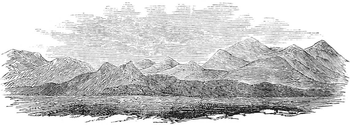 View of Mountain-chains