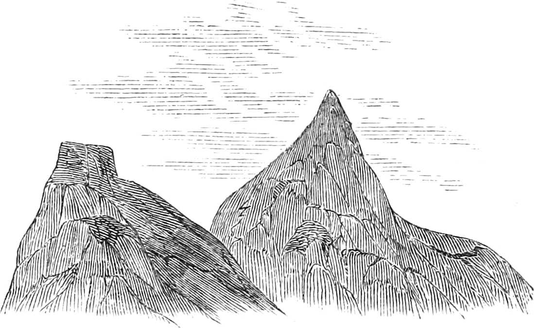 Double Peak of Mount Míndif