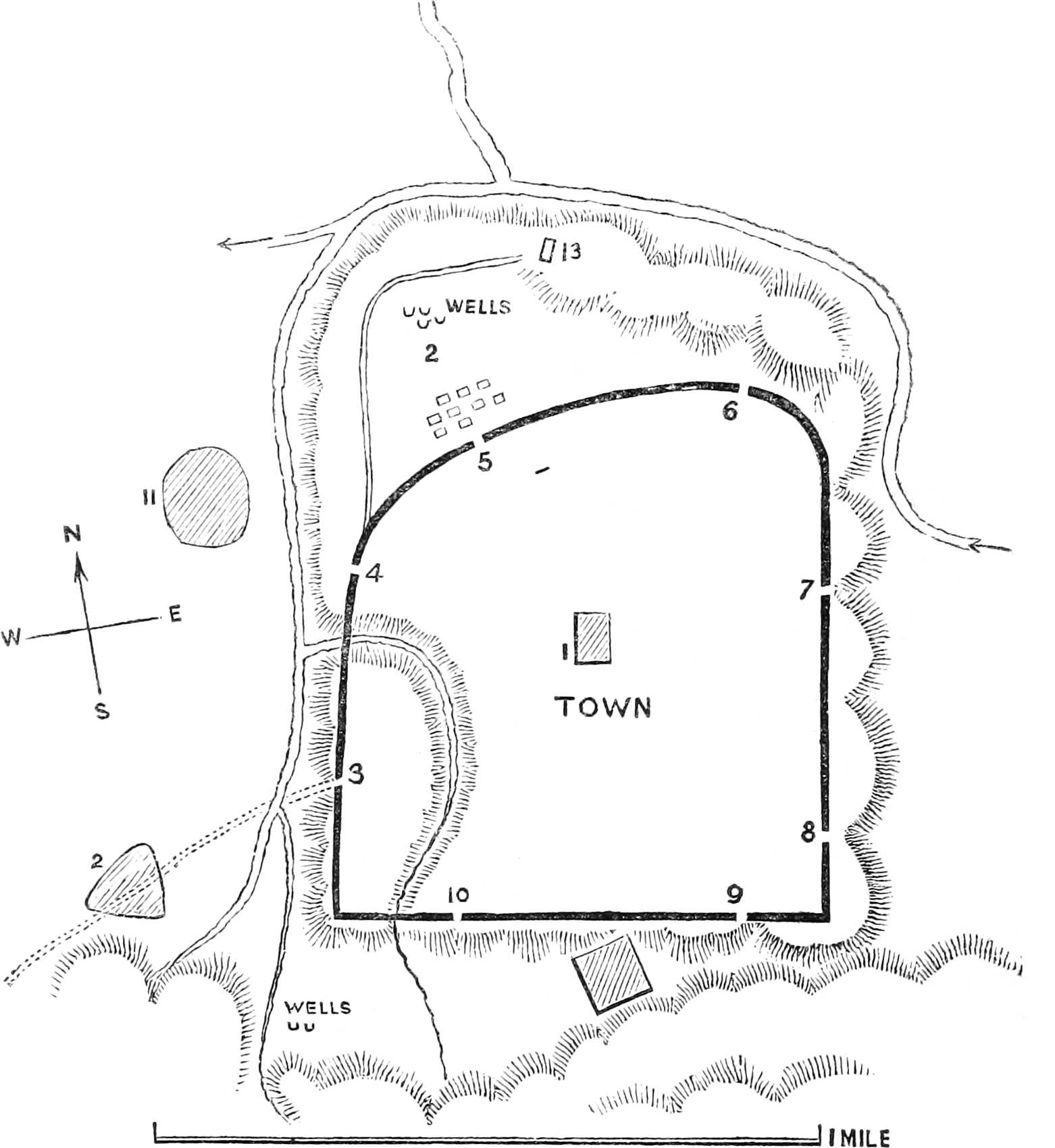 Ground-plan of Wurno