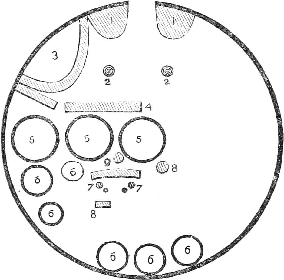 Ground-plan of Hut at Namantúgu
